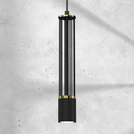 Luster na sajli ESTILO 1xGU10/40W/230V crno