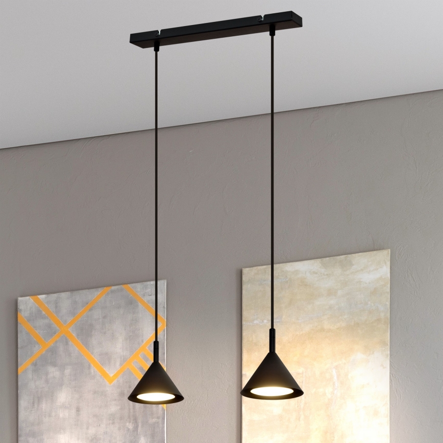 Luster na sajli ETNA 2xGX53/15W/230V crno