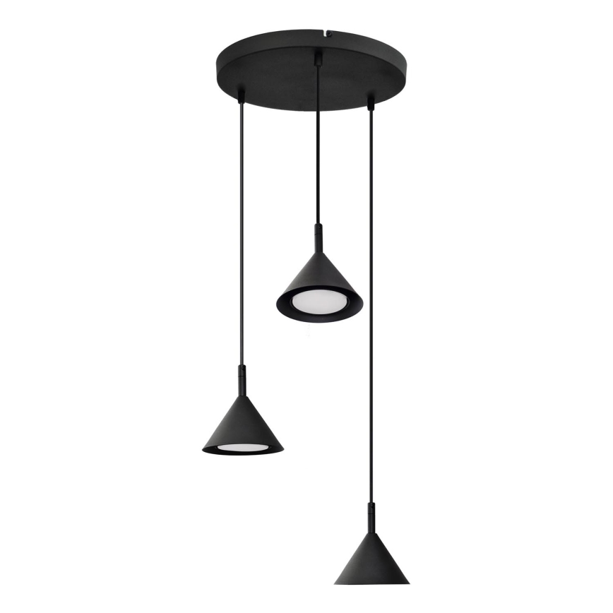 Luster na sajli ETNA 3xGX53/10W/230V crno