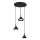 Luster na sajli ETNA 3xGX53/10W/230V crno