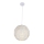 Luster na sajli EUPHORIA 1xE27/40W/230V bela