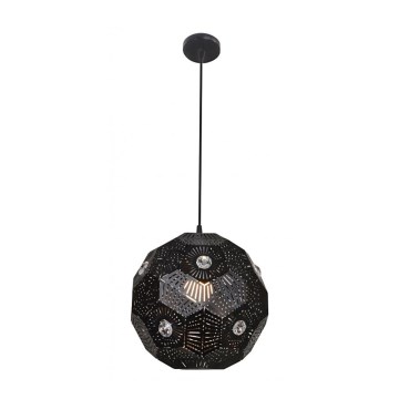Luster na sajli EUPHORIA 1xE27/40W/230V crno