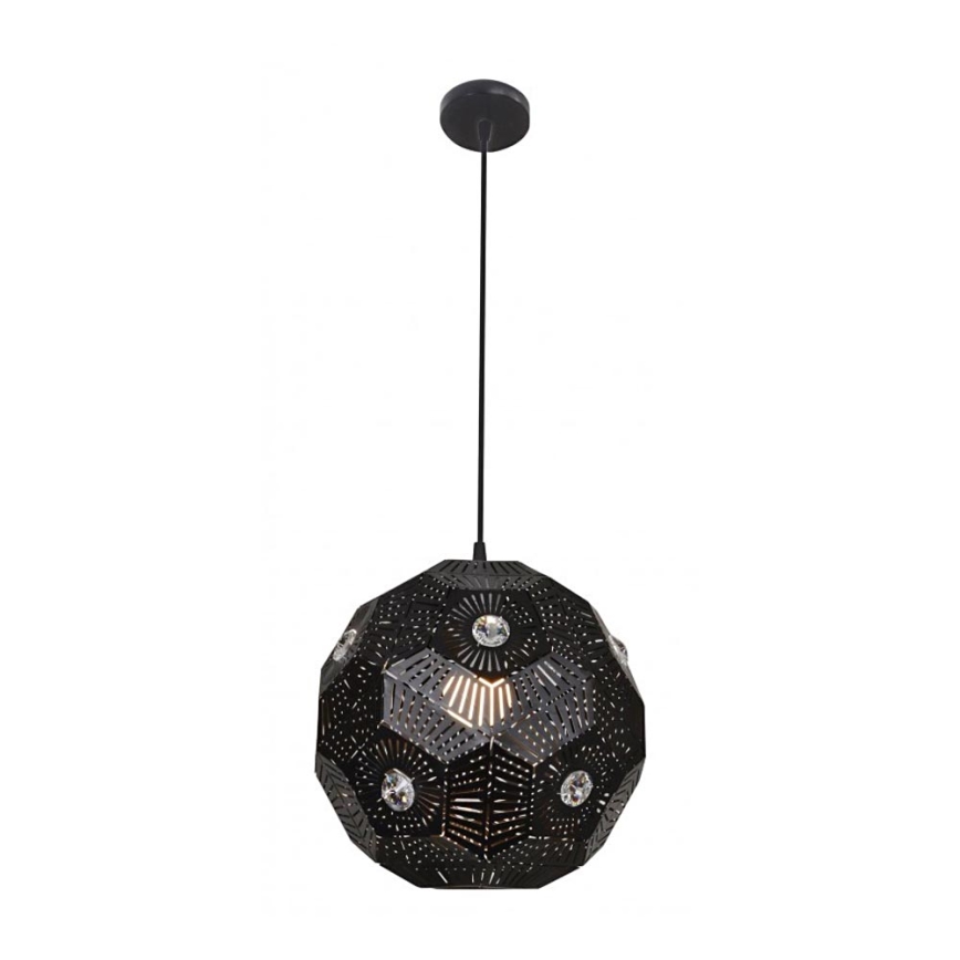 Luster na sajli EUPHORIA 1xE27/40W/230V crno