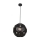 Luster na sajli EUPHORIA 1xE27/40W/230V crno