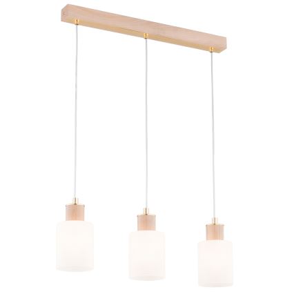 Luster na sajli EVIC 3xE27/60W/230V