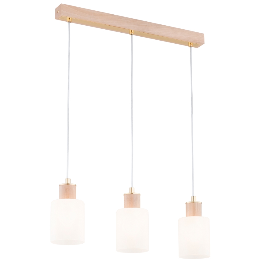 Luster na sajli EVIC 3xE27/60W/230V