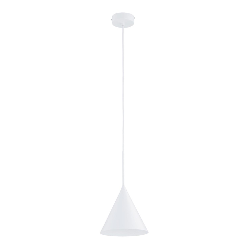 Luster na sajli FABO 1xE27/15W/230V bela