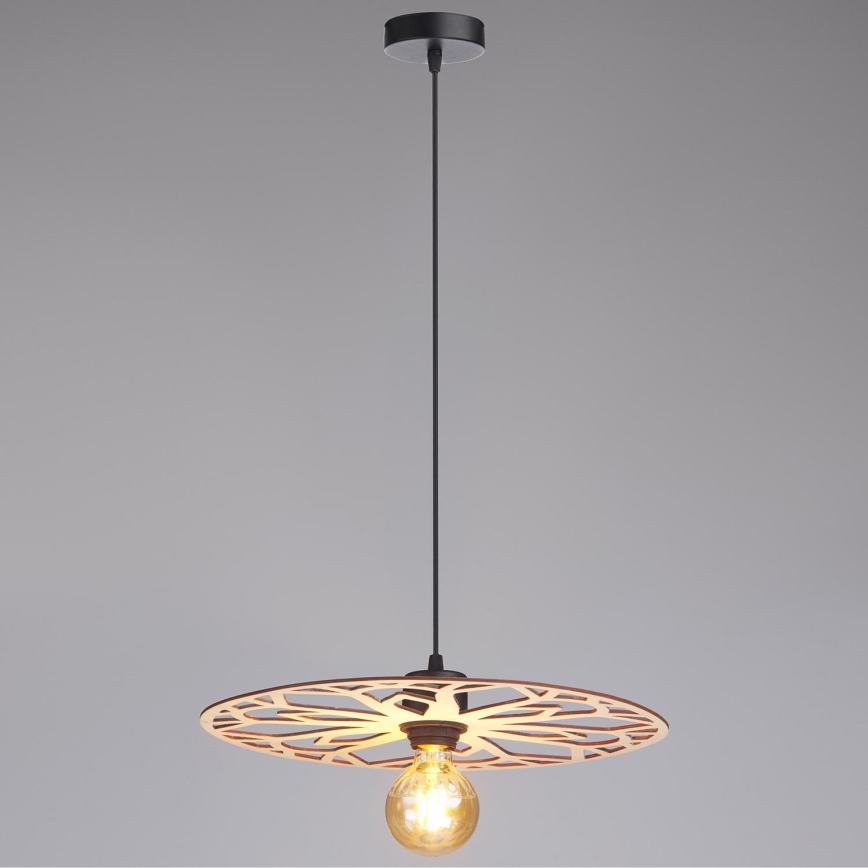 Luster na sajli FALCO 1xE27/60W/230V pr. 40 cm bež