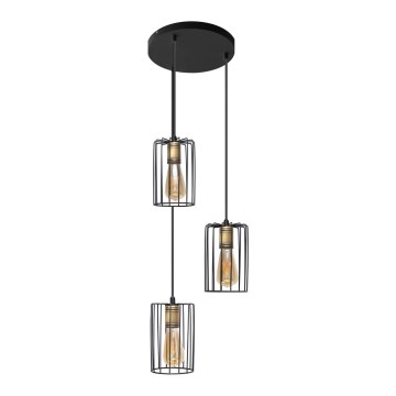 Luster na sajli FARGO 3xE27/15W/230V