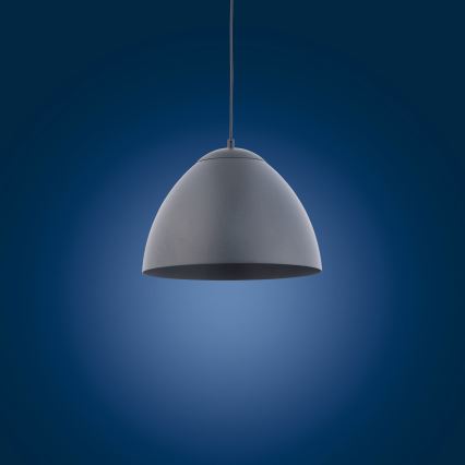 Luster na sajli FARO 1xE27/60W/230V sivo