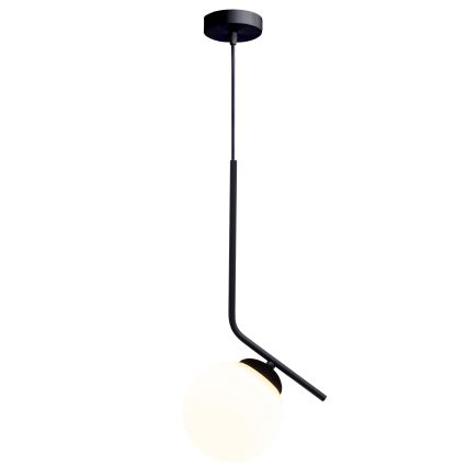 Luster na sajli FIRA 1xE27/60W/230V crno