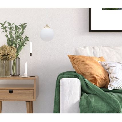 Luster na sajli FIRA 1xE27/60W/230V zlatna