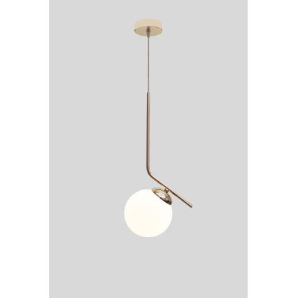 Luster na sajli FIRA 1xE27/60W/230V zlatna