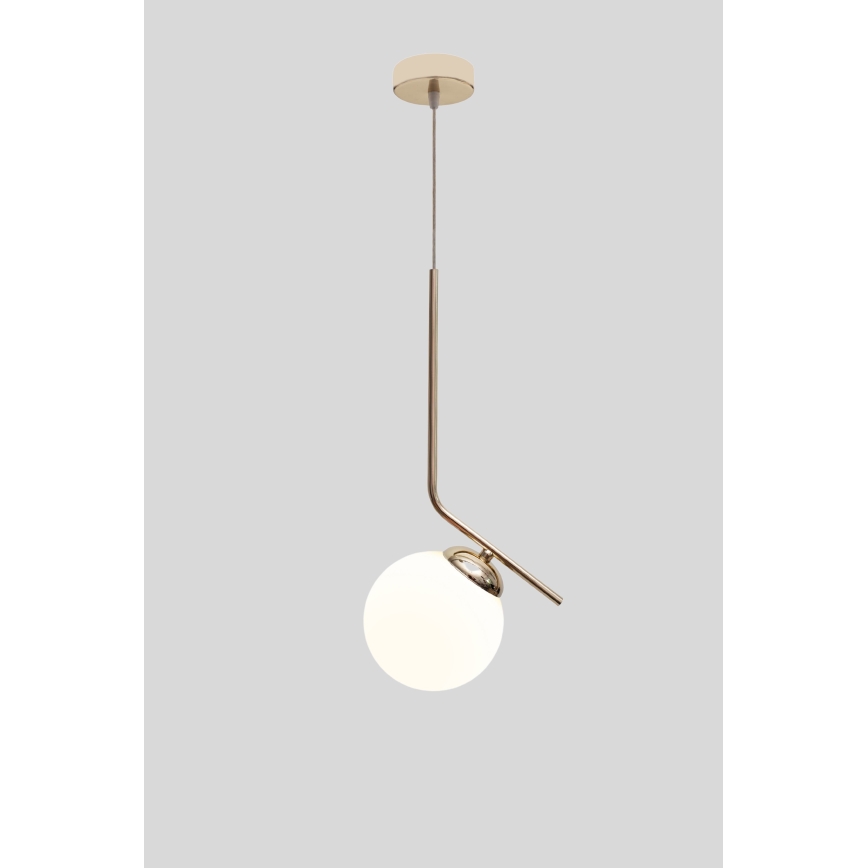 Luster na sajli FIRA 1xE27/60W/230V zlatna