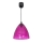 Luster na sajli FLASH 1xE27/60W/230V roze