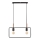 Luster na sajli FRAME 2xE27/60W/230V crno