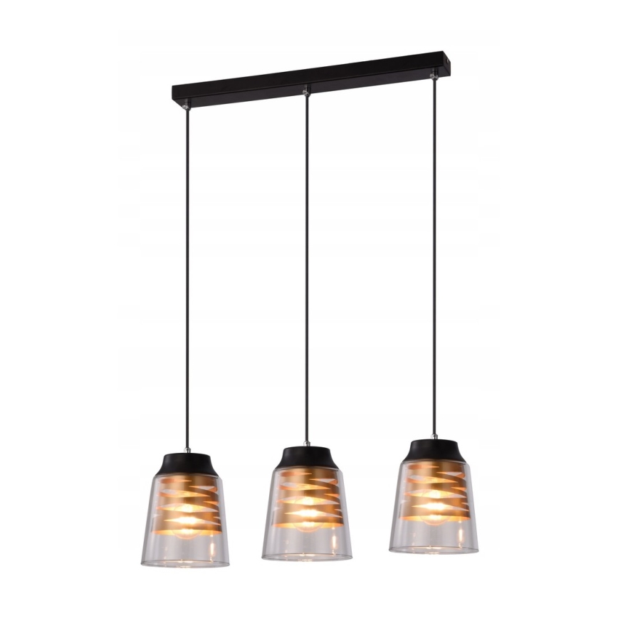 Luster na sajli FRESNO 3xE27/60W/230V
