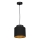 Luster na sajli FRODI 1xE27/60W/230V crno