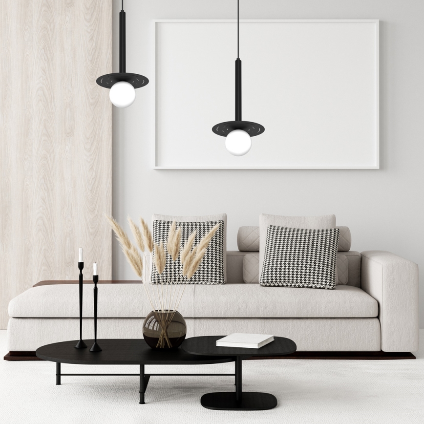 Luster na sajli FUTURA 1xG9/7W/230V crno