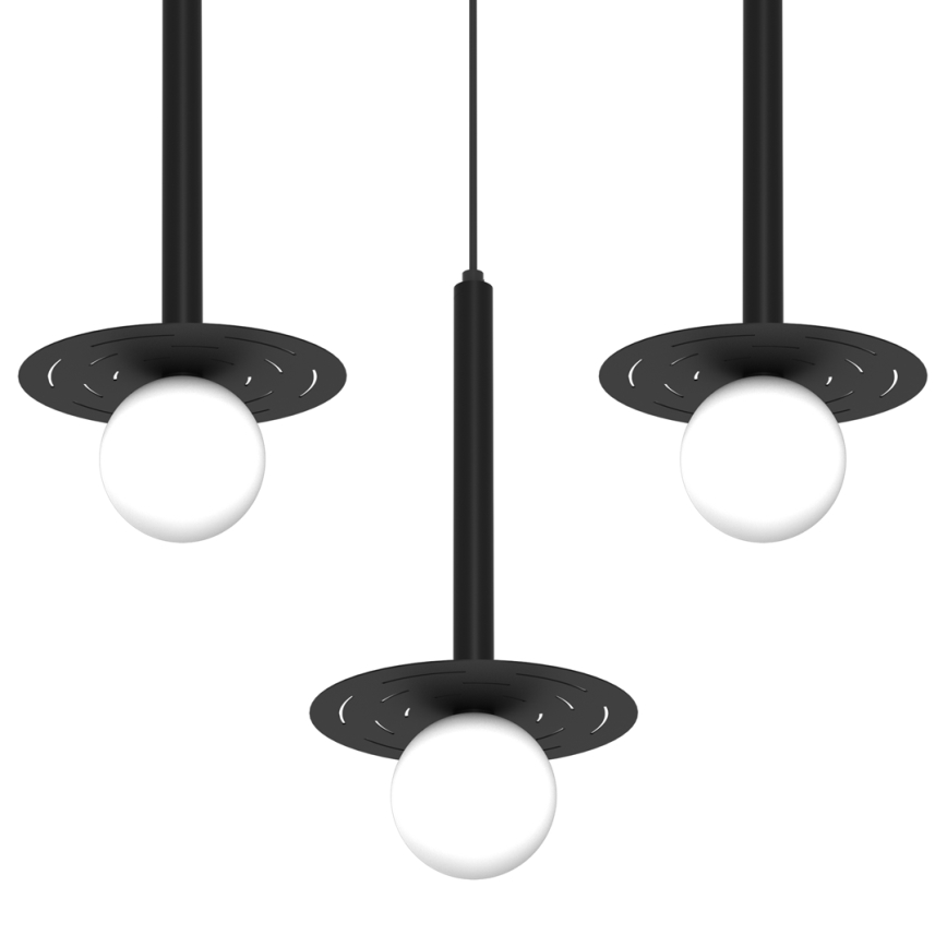 Luster na sajli FUTURA 3xG9/7W/230V crno
