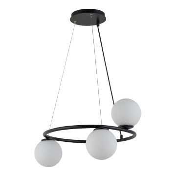 Luster na sajli GAMA 3xG9/12W/230V crno