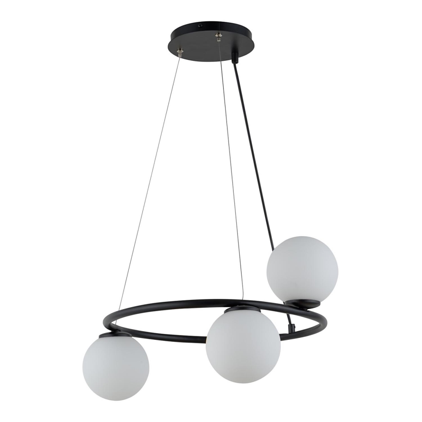 Luster na sajli GAMA 3xG9/12W/230V crno