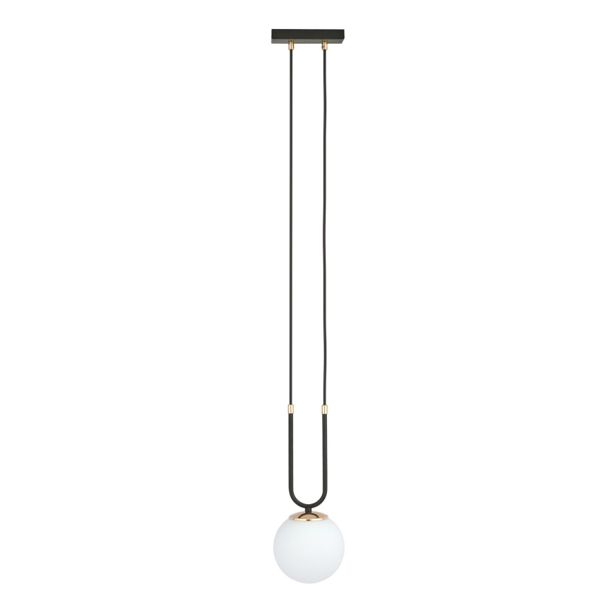 Luster na sajli GLAM 1xE14/10W/230V crno