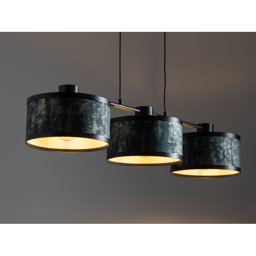 Luster na sajli GLORY 3xE27/60W/230V