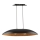 Luster na sajli GONDOLA 2xE27/60W/230V crno/bakrena