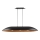 Luster na sajli GONDOLA 3xE27/60W/230V crno/bakrena