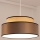 Luster na sajli GRACE 1xE27/60W/230V bež/braon