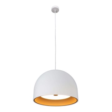Luster na sajli GRAVITY 3xE27/7W/230V bela