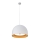 Luster na sajli GRAVITY 3xE27/7W/230V bela