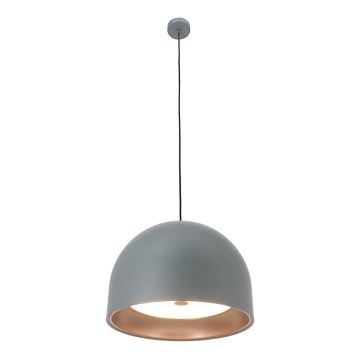 Luster na sajli GRAVITY 3xE27/7W/230V sivo