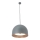 Luster na sajli GRAVITY 3xE27/7W/230V sivo