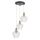 Luster na sajli GRENIKO 3xE14/40W/230V