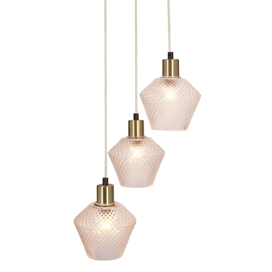 Luster na sajli GRENIKO 3xE14/40W/230V
