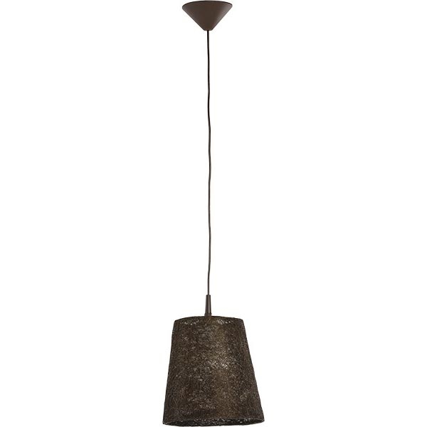 Luster na sajli GUMON 1xE27/15W/230V braon