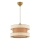 Luster na sajli HALO 1xE27/60W/230V braon/krem