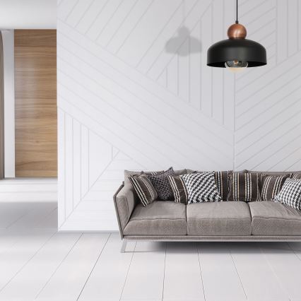 Luster na sajli HARALD 1xE27/60W/230V