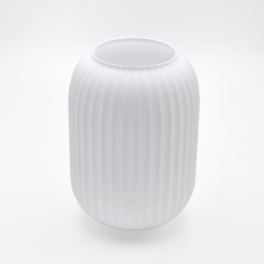 Luster na sajli HARMA 1xE27/15W/230V pr. 14 cm bela/crno