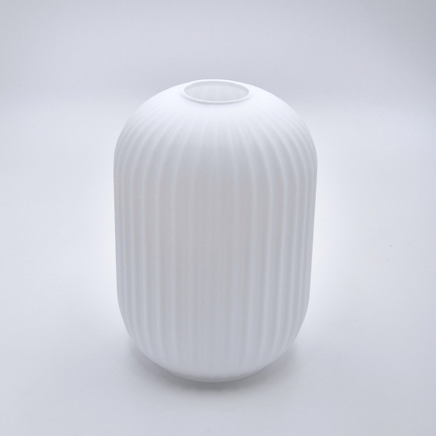 Luster na sajli HARMA 1xE27/15W/230V pr. 14 cm bela/zlatna