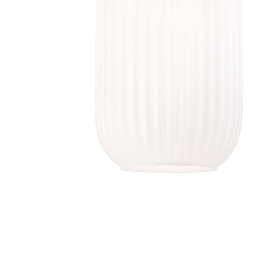 Luster na sajli HARMONY 1xE27/15W/230V pr. 14 cm bela/hrast