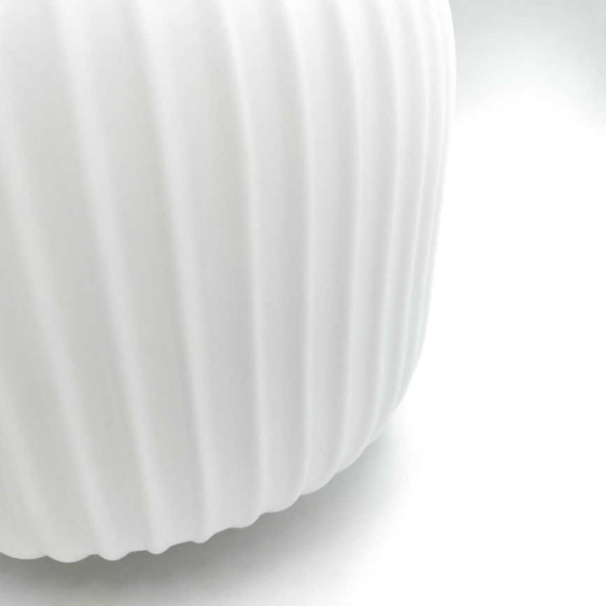 Luster na sajli HARMONY 1xE27/15W/230V pr. 20 cm bela/hrast