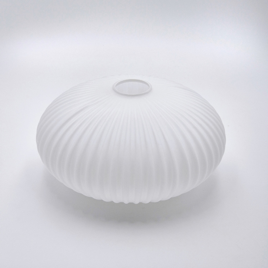 Luster na sajli HARMONY 1xE27/15W/230V pr. 25 cm bela/hrast