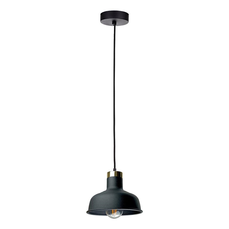 Luster na sajli HEBE 1xE27/60W/230V crno