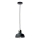 Luster na sajli HEBE 1xE27/60W/230V crno