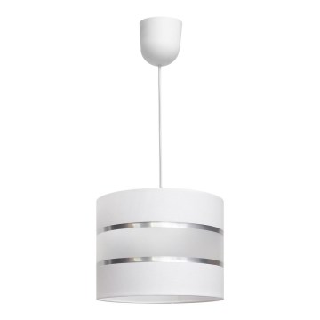 Luster na sajli HELEN 1xE27/15W/230V bela