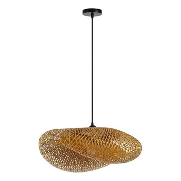 Luster na sajli HILO 1xE27/40W/230V pr. 60 cm bambus