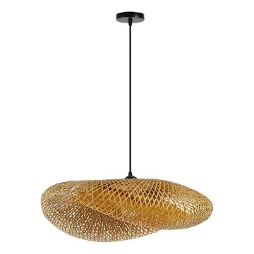 Luster na sajli HILO 1xE27/40W/230V pr. 80 cm bambus